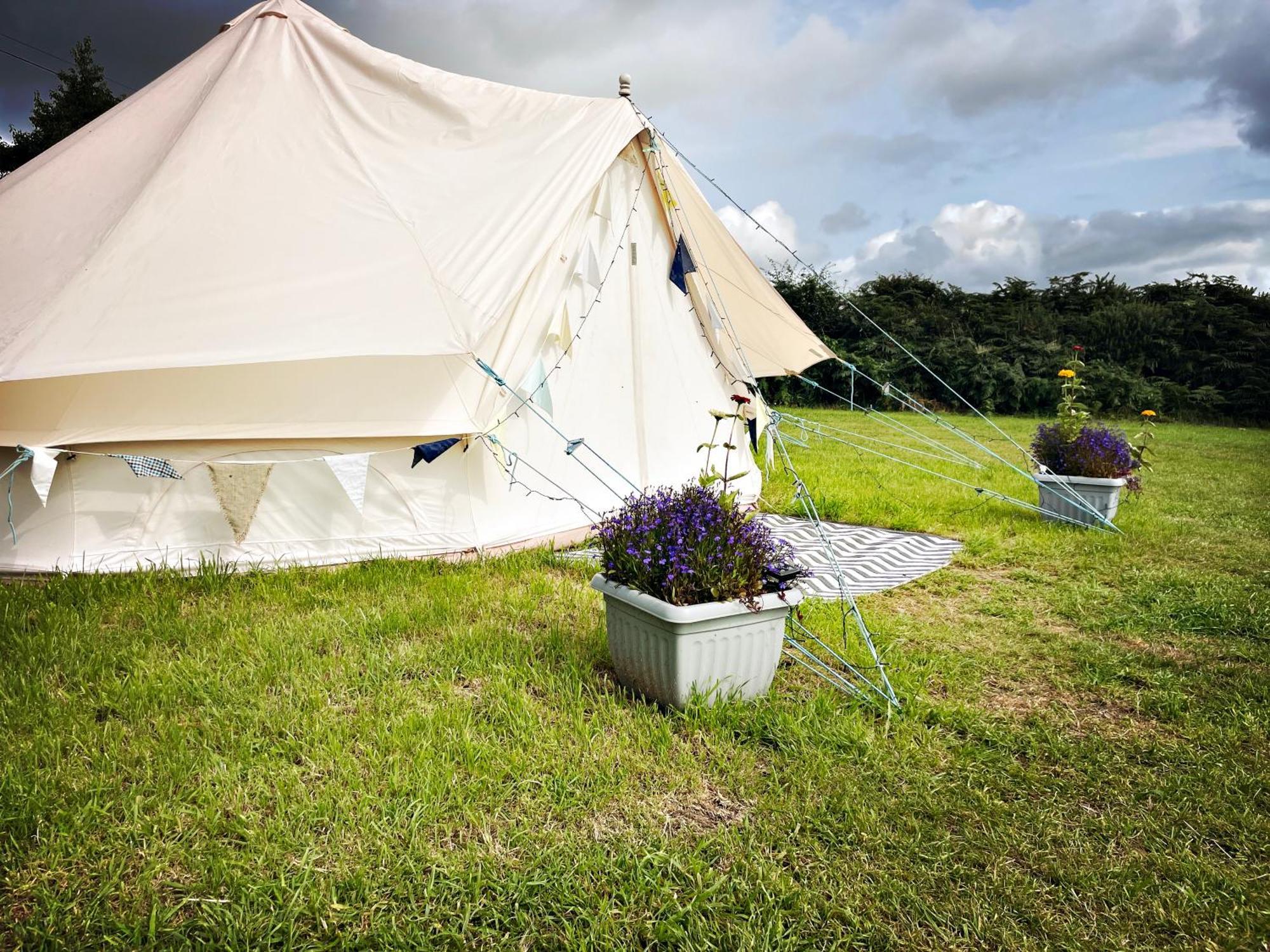 Trevena Cross Glamping & Camping ヘルストン エクステリア 写真