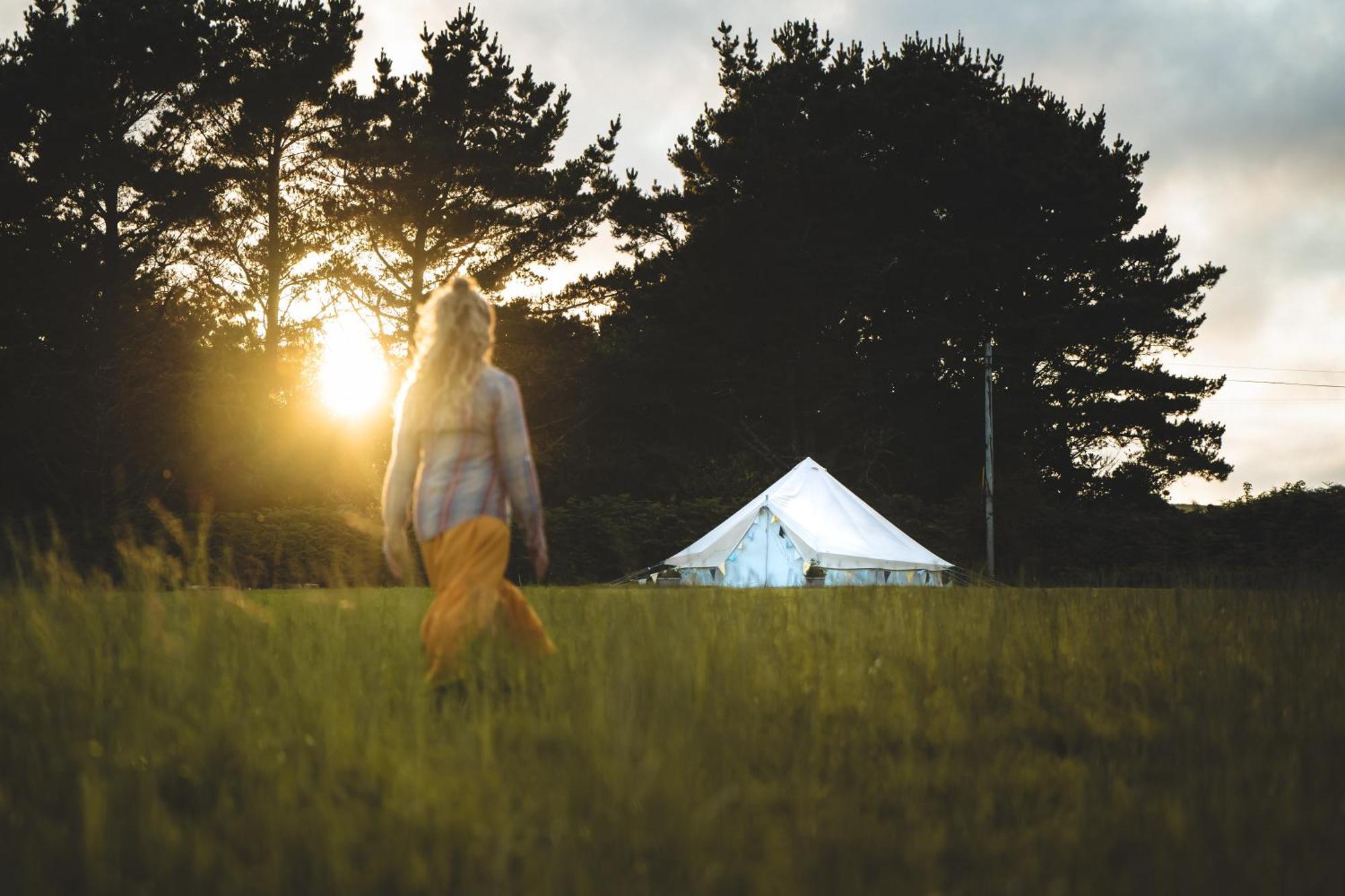 Trevena Cross Glamping & Camping ヘルストン エクステリア 写真