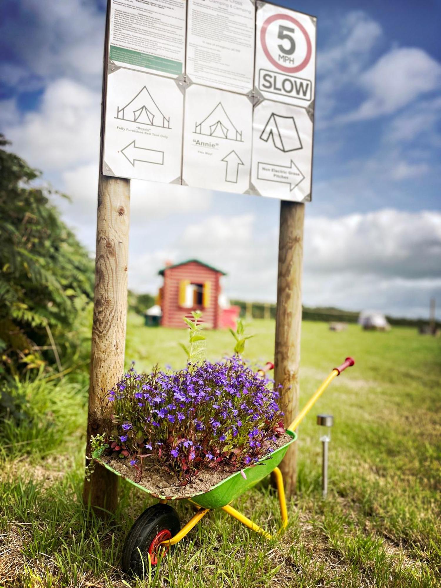 Trevena Cross Glamping & Camping ヘルストン エクステリア 写真
