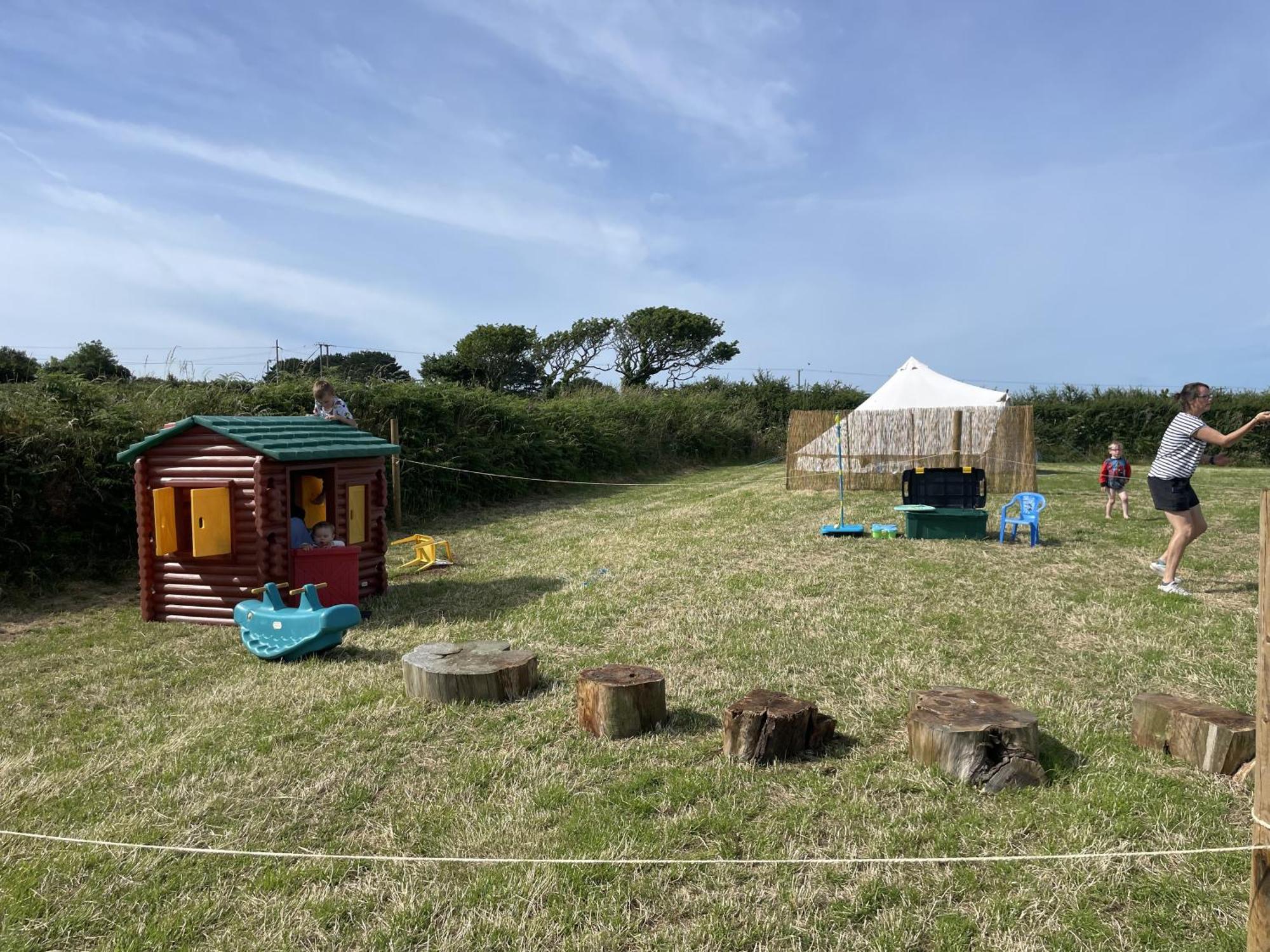 Trevena Cross Glamping & Camping ヘルストン エクステリア 写真